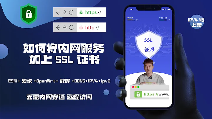 上集（IPV4篇）如何将内网服务加上SSL证书，全流程教程，无需内网穿透也可远程访问ESXI+爱快+OpenWrt+群晖+IPV4+IPV6+DDNS - 天天要闻