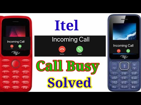 Itell Mobile incoming call busy problem solve setting/Itel Mobile incoming call busy Codes