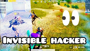 Every pubg player will watch till the end | pubg invisible hacker !!!