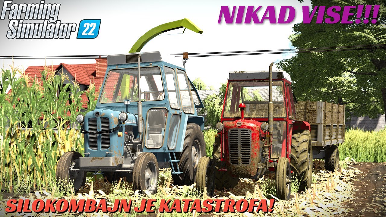 SiLiRAMO KUKURUZ! SILOKOMBAjn mi ZADAJE PROBLEME | FARMING SIMULATOR 22