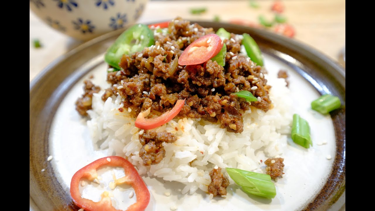 Ground Beef Bulgogi YouTube