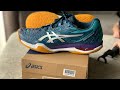 Asics Gel Court Control FF Badminton Shoes SEA Colorway (Techno Cyan/Pure Silver) Promo and Review 2
