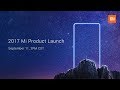 |Stream Ended| Mi Mix 2 and Mi Note 3 watch the live stream of the event here.... also the next Mi Notebook?