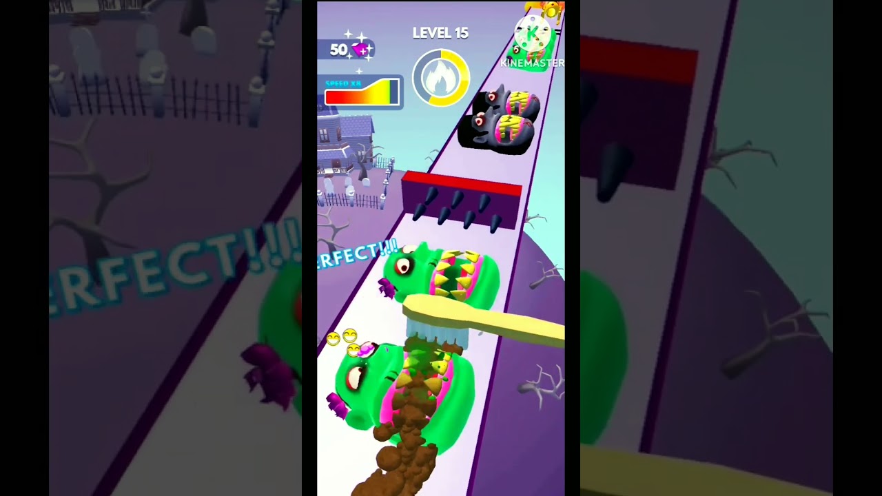 Teeth Runner! Level 15 🤯🤯