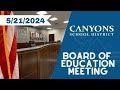 Board meeting 5212024