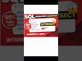 SQL Interview Question 🔥 99% Fail This | INTERSECT Explained 😱