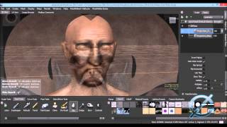 Mudbox 2013 - Old Man Sculpting