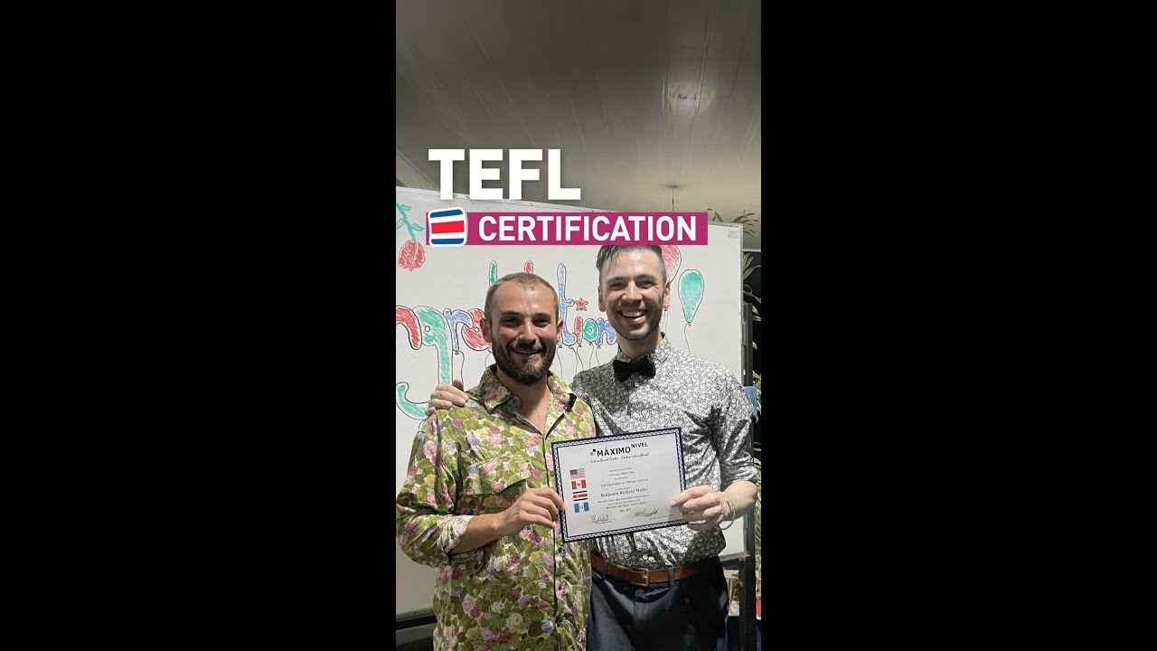 TEFL in Costa Rica - Ben #TEFL #TeachAbroad - YouTube