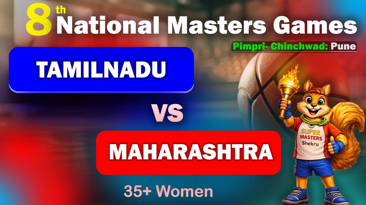 TAMILNADU vs MAHARSHTRA-8th Nation Masters Games-35+ Women’s