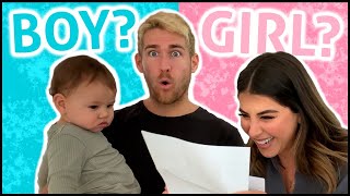 GENDER REVEAL! Girl or boy?? Then our families’ SURPRISED reactions!