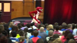 ... whilst doing a backflip