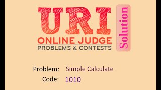 URI online judge 1010 solution (Bangla) | Simple Calculate | URI Beginner series