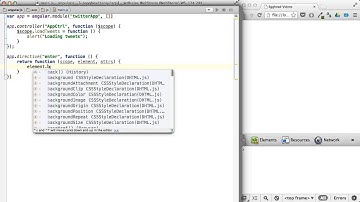 ROUGH DRAFT: AngularJS - Directives Talking to Controllers.mp4