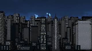City Scrolling Animated Background Loop Animation - YouTube