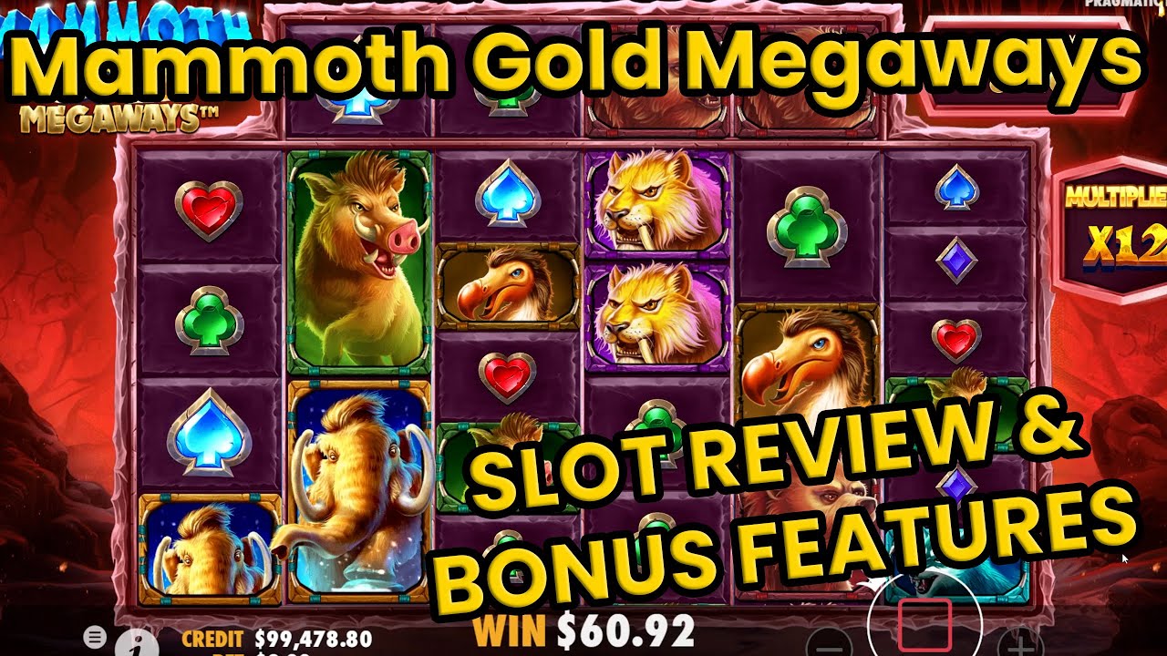 Mammoth Gold Megaways Slot Review, Bonus Features & More! - YouTube