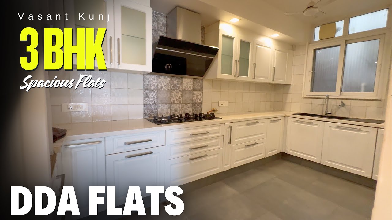 Spacious 3 BHK DDA Flats in Vasant Kunj - DDA Flat Resale