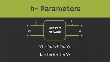 h- parameters (Hybrid Parameters) Explained | Condition for Reciprocity and Symmetry