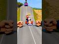 Weird Cars & Crazy Cars VS Bollard Wolverine Fists Crashin BeamNG.drive #beamngdrive #shorts #trend