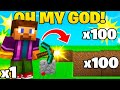 Minecraft But I Broke 1 Block... And 100 More Fell?!😰