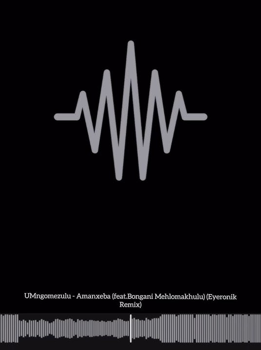 UMngomezulu - Amanxeba ft Bongani Mehlomakhulu (EyeRonik Remix)…..Amanxeba Remixes coming soon 🔜