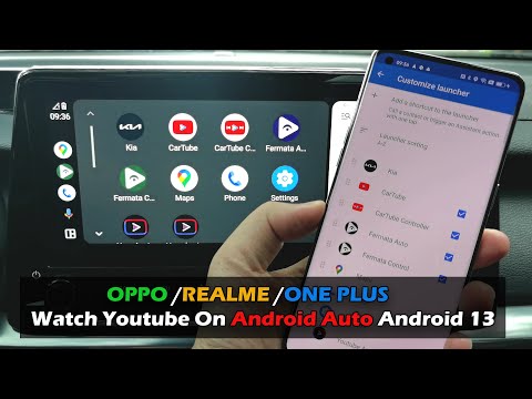 OPPO/REALME/ONE PLUS Watch Youtube On Android Auto Android 13 (NOT ROOT)