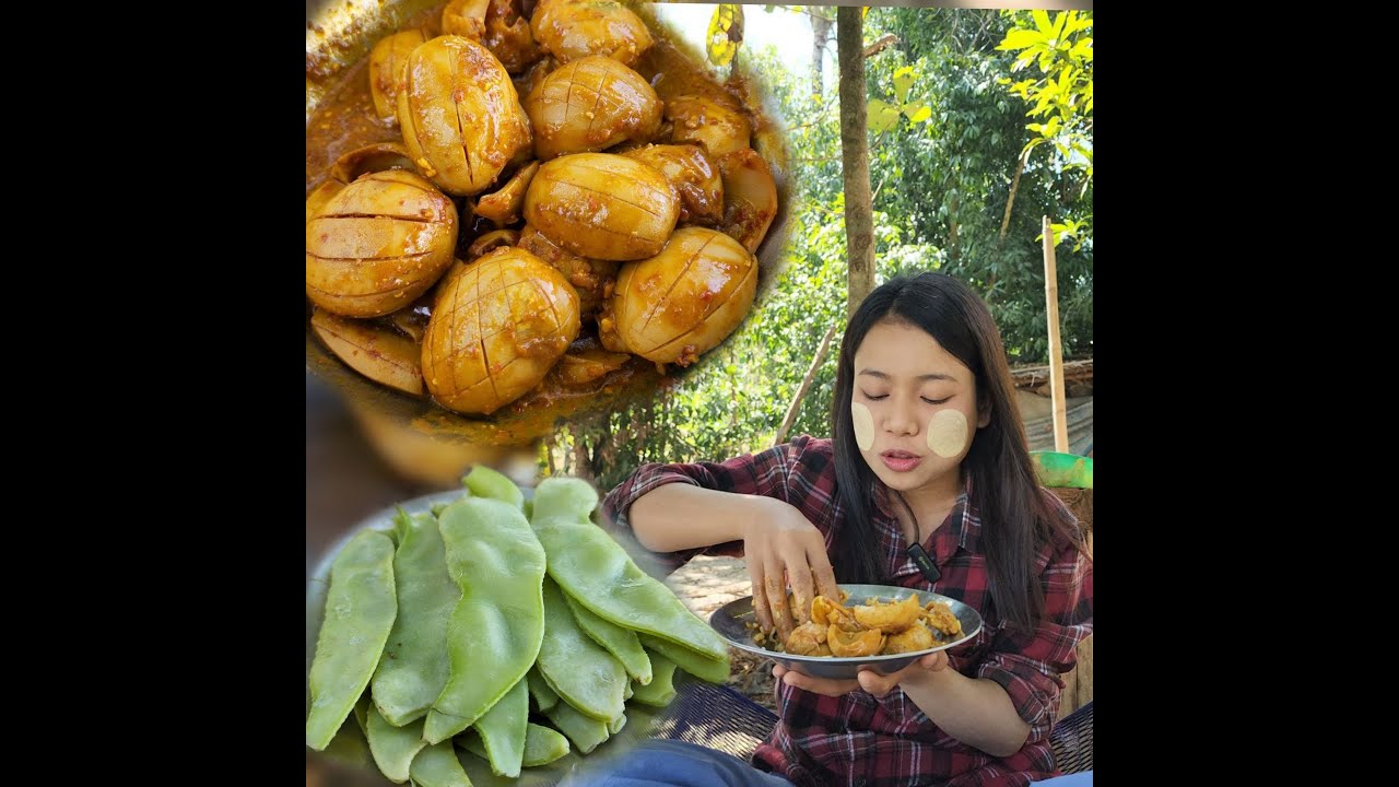 ဆိတ်နို့သောက်မယ်🤗ငယ်ငယ်ထဲက တဝကြီးစားချင်တဲ့ ဘဲဥအကာချဥ်ဟင်းကို နားမူစိတ်တိုင်းကျချက်ပြီးစားမယ်😋😋