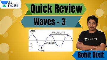 JEE: Waves - 3 | Quick Review | Class 12 | JEE English | JEE Physics | Rohit Dixit