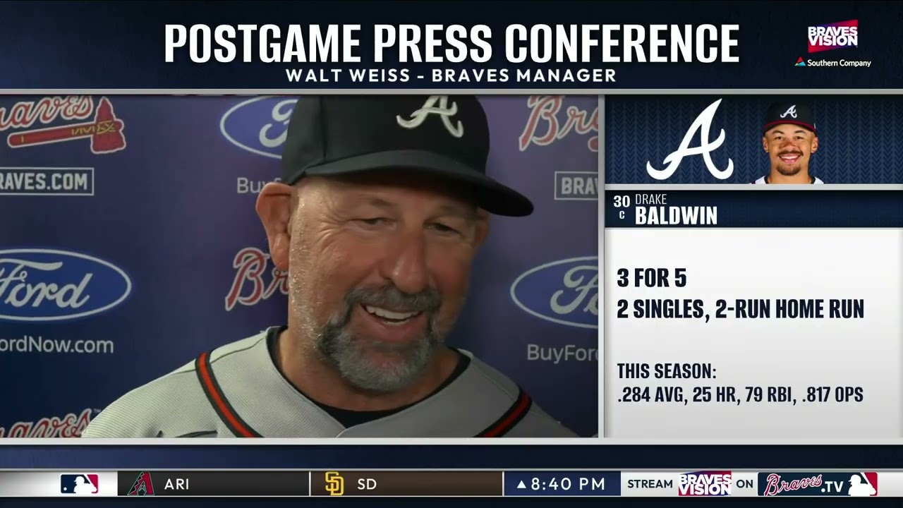 Walt Weiss Postgame Press Conference | Braves vs. Marlins (9/26/26)
