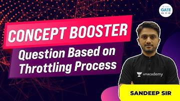 Question based on Throttling Process | GATE Mechanical 2022 | Concept Booster | BySandeep Sir