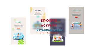 Sports Instagram Story After Effects Template