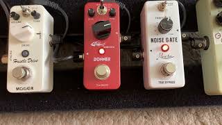 Donner Morpher distortion pedal test drive (No pun intended)