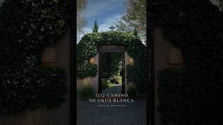 Santa Fe estate at sunset | 1212 Camino de Cruz Blanca