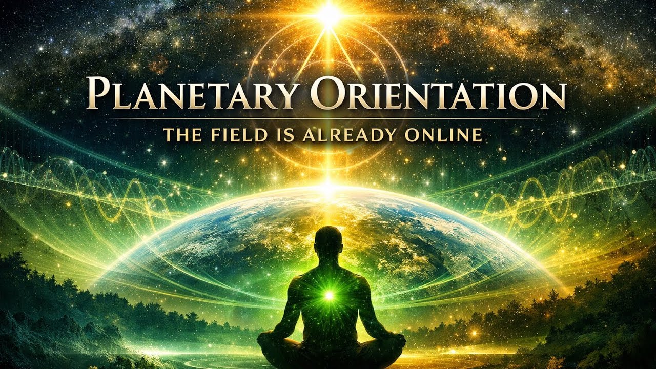 PLANETARY ORIENTATION: THE FIELD IS ALREADY ONLINE for those already stationed, embodied,
