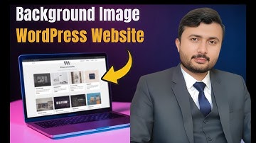 How to add a full screen background image in wordpress website