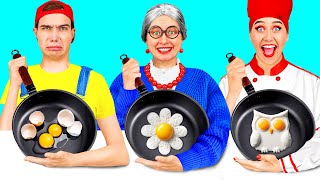 Кулинарный Челлендж: Я против Бабушки | Смешные Рецепты с Едой Fun Fun Challenge