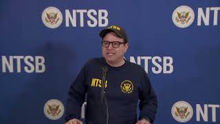 NTSB Press Conference - Alaska Air flight 1282