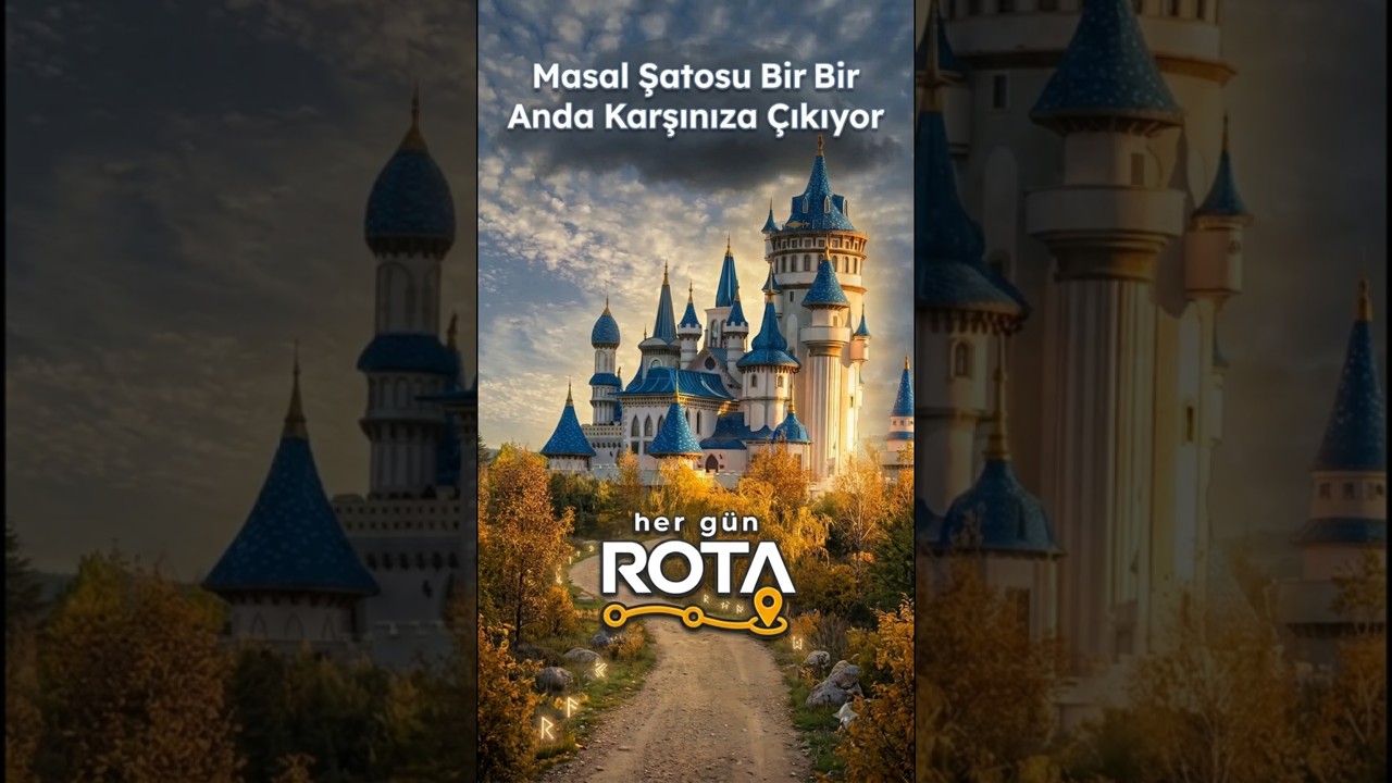 Masal Şatosu Bir Anda Karşınıza Çıkıyor 🏰 | Eskişehir Sazova Parkı
