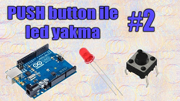 Arduino / Push buton ile led yakma | Mblock - #Arduino #Eğitim