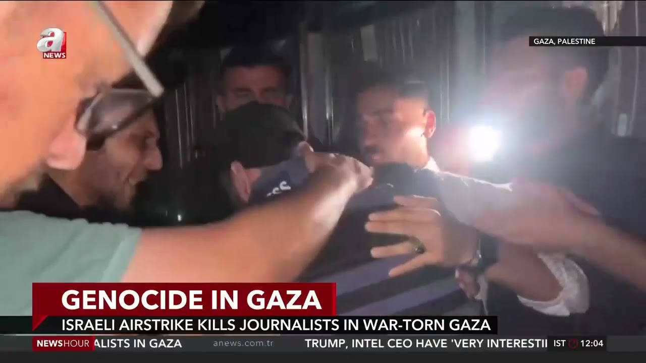Israeli airstrike kills journalists in war-torn Gaza