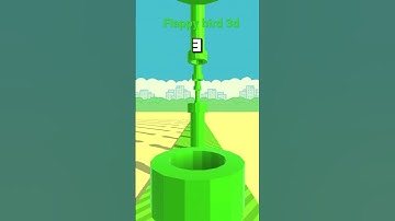 My first video flappy bird 3d