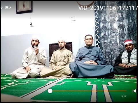 امسية دينية في حب رسول الله ﷺ بالمسجد الغربي بالقضاة كفر صقر شرقية