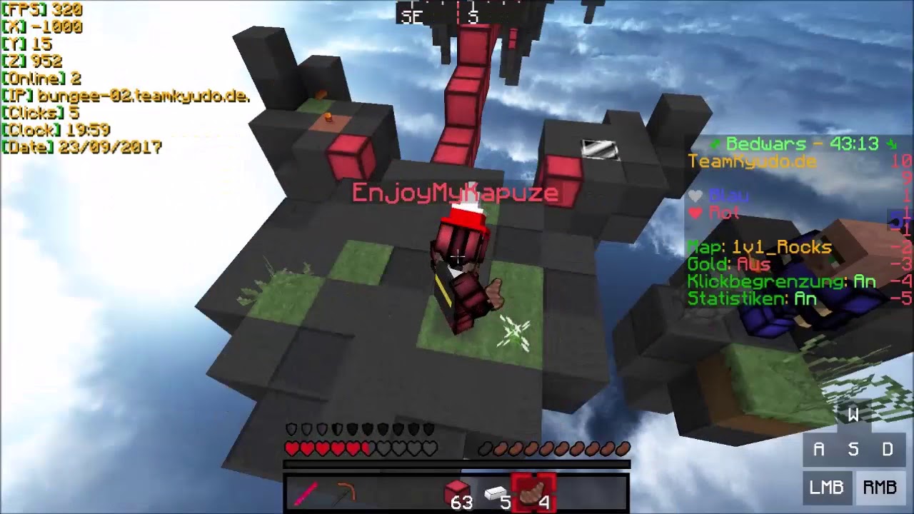 Wie gefällt euch mein neuer Skin? Bedwars auf Kyudo