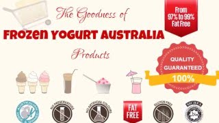 Soft Serve, Frozen Yogurt and Beverage Bases from Frosty Boy Australia
