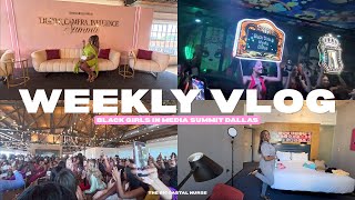 BLACK GIRL MEDIA SUMMIT VLOG | Dallas Nightlife, Creator Gems & Networking
