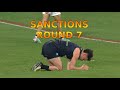 Sanctions in round 7 2024  did the mro get it right