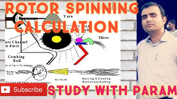 Rotor Spinning Calculation || Study With Param || Parmanand