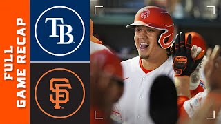 Rays vs. Giants Game Highlights (8/15/23) | MLB Highlights