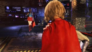 (Injustice 2: Legendary Edition) Supergirl vs Powergirl at MAXIMUM ai difficulty