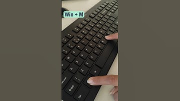 Top Windows Shortcut: Minimize All Windows Instantly! #shorts