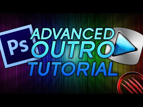 How To Make An ADVANCED Outro For Your YouTube Videos | Tutorial | Photoshop & Sony Vegas